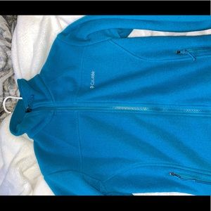 Light Blue Columbia zip up jacket